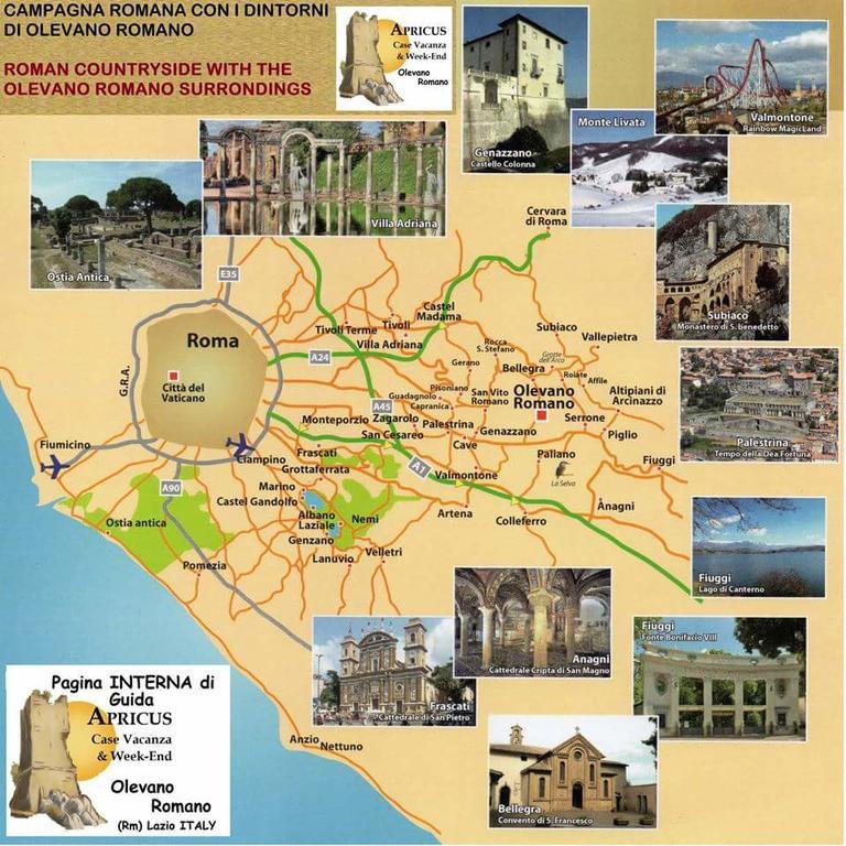 La Loggetta Di Apricus Villa Olevano Romano Ngoại thất bức ảnh